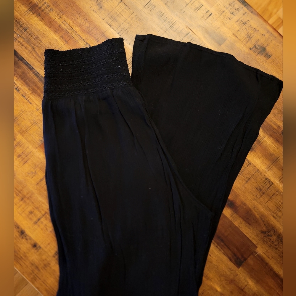 AMERICAN EAGLE | Hippie Boardwalk Black Pants |